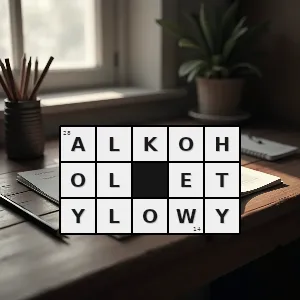 Hasło krzyżówkowe organiczny związek chemiczny z grupy alkoholi - alkohol etylowy – rozwiązanie, synonimy, podpowiedzi i definicje krzyżówkowe